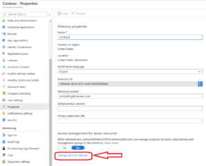 Switch On Security Defaults To Secure Your Azure AD Tenant MattChatt